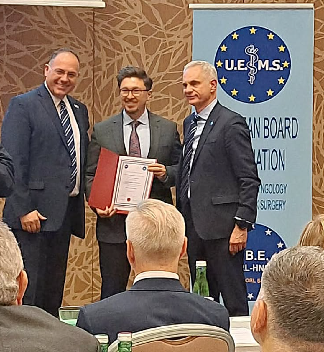 Doç. Dr. Burak Ülkümen - U.E.M.S. Avrupa KBB Board Diploması