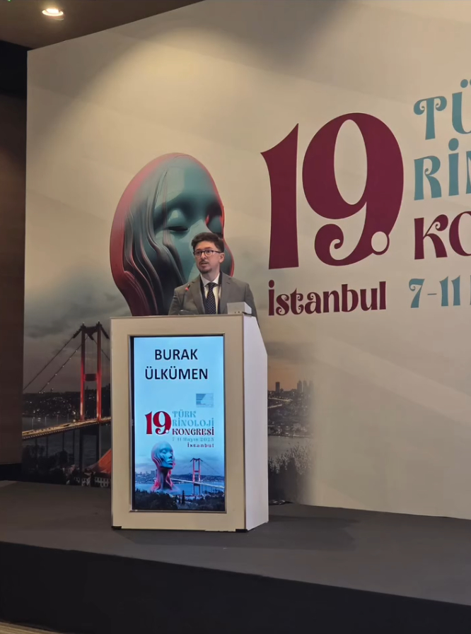 Doç. Dr. Burak Ülkümen 19. Türk Rinoloji Kongresi